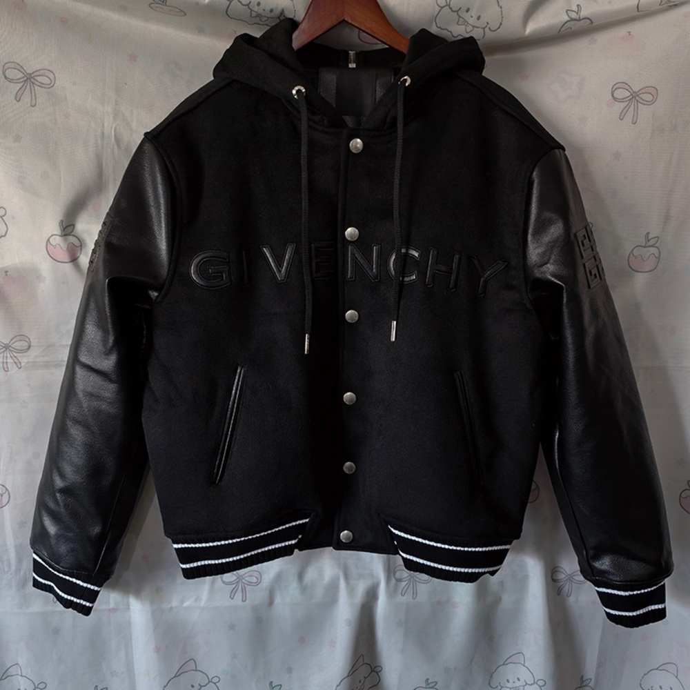 Givenchy Hooded Baseball Jacket